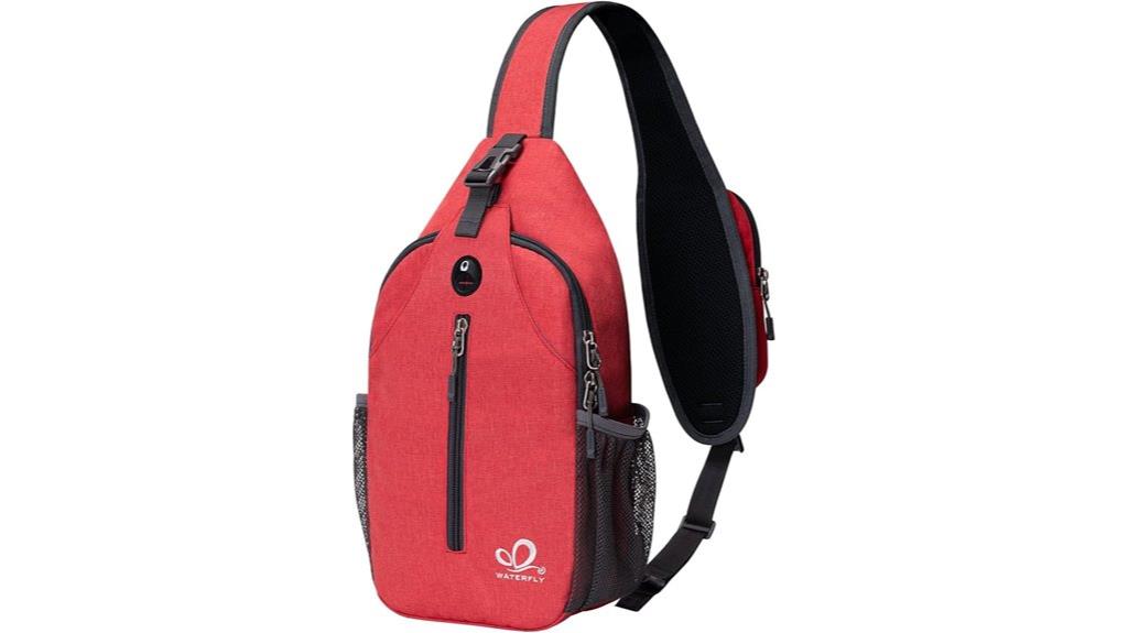 waterfly crossbody travel bag