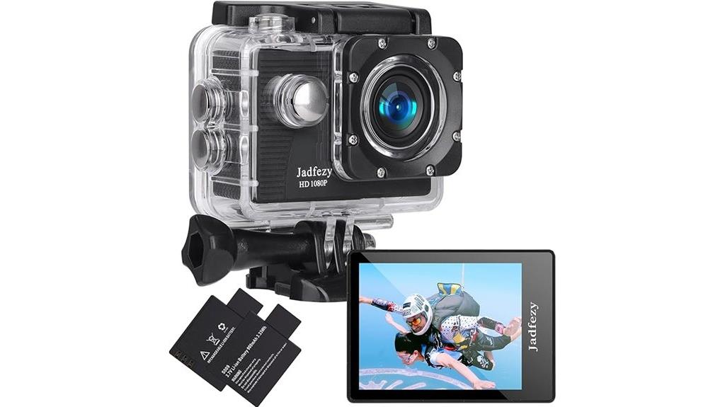 waterproof 12mp action camera