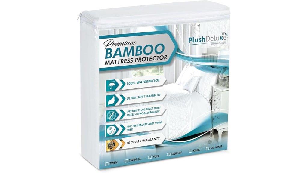 waterproof bamboo mattress protector