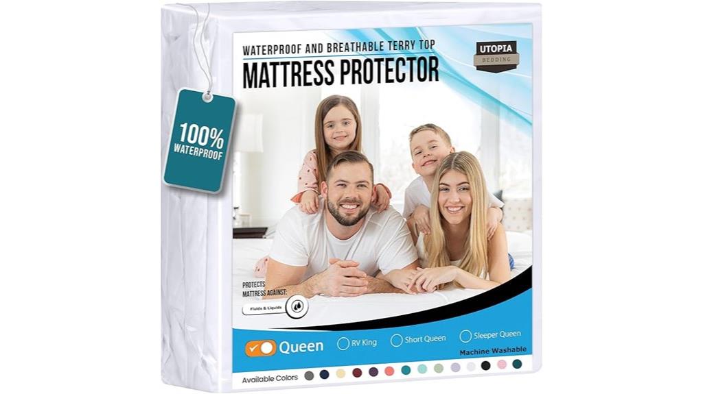 waterproof queen mattress protector