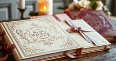 wedding vow book options