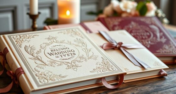 wedding vow book options