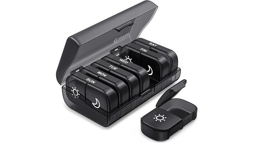 weekly medication organizer