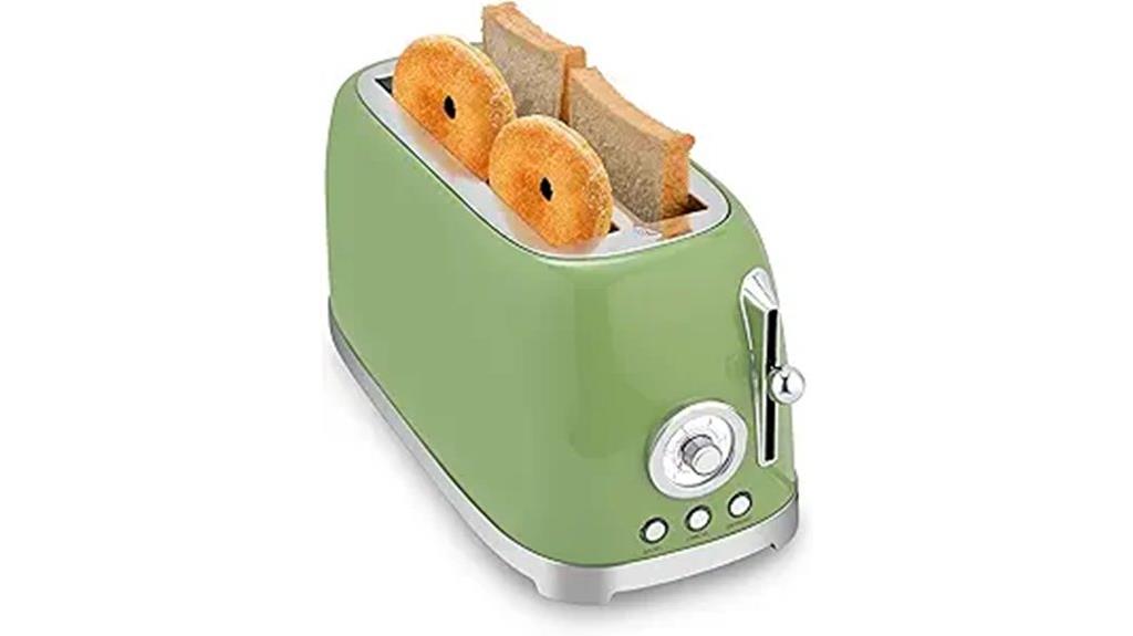 wide slot four slice toaster