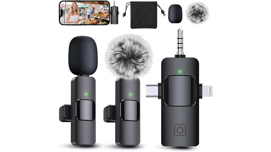 wireless lavalier microphone