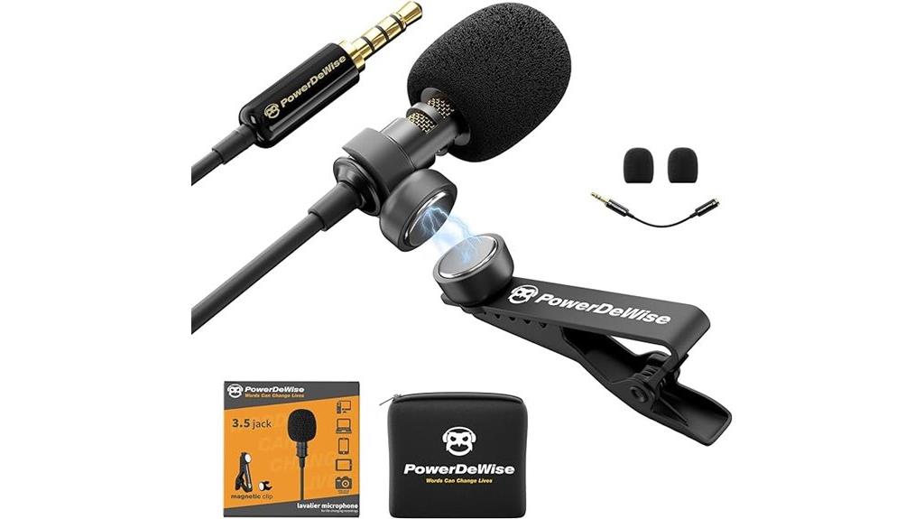 wireless lavalier microphone system