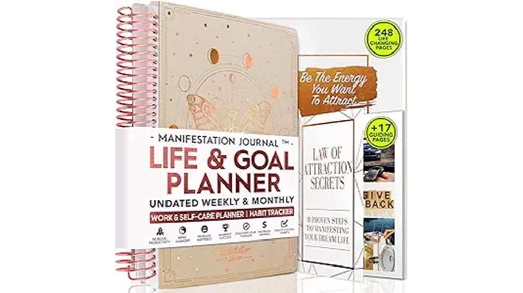 yearly goal setting journal
