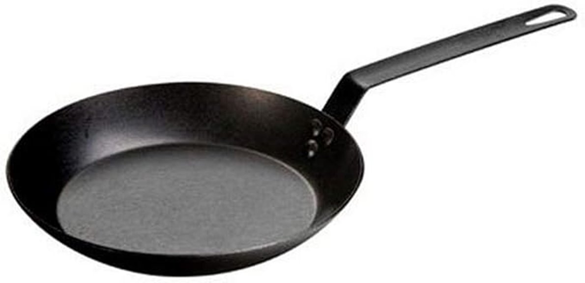 10 inch seasoned carbon skillet