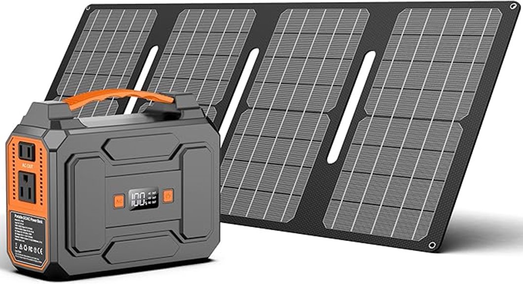 200w solar generator kit