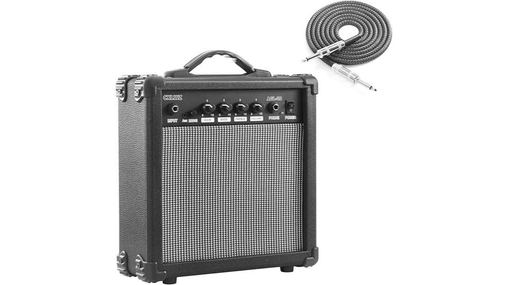 20w portable electric guitar amp