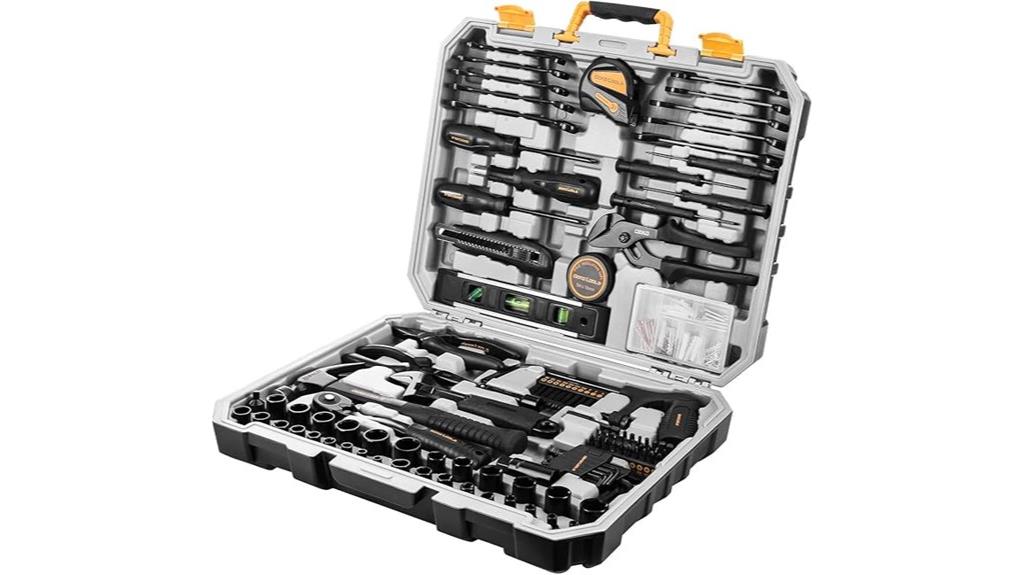 218 piece household toolkit