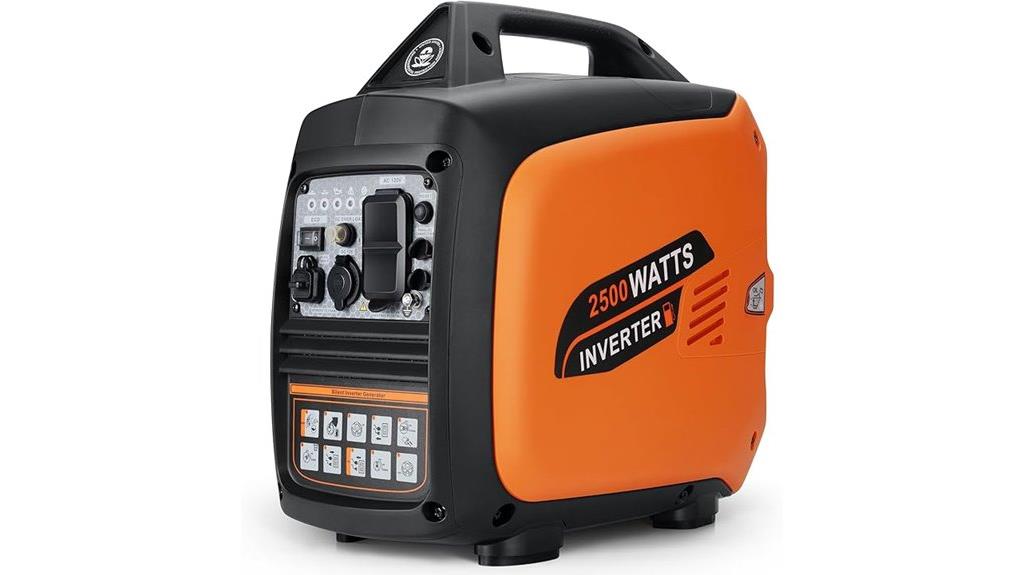 2500w portable inverter generator