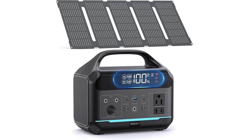 300w solar generator kit