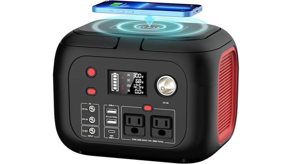 300w solar power station