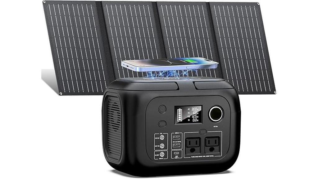 300w solar power station
