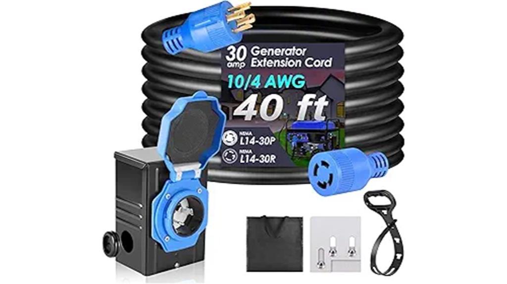 30 amp generator extension cord
