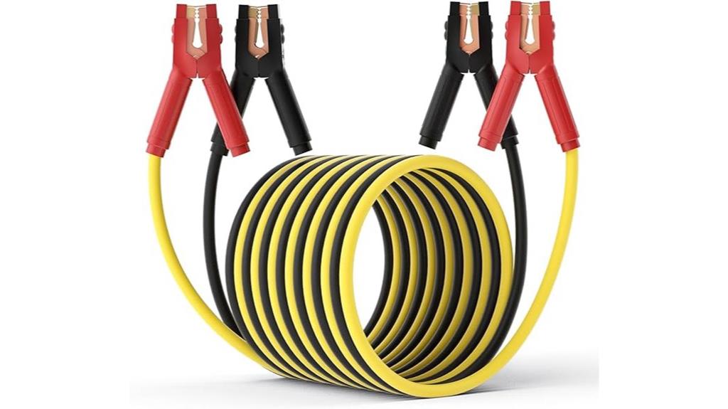 30 foot 0 gauge booster cables