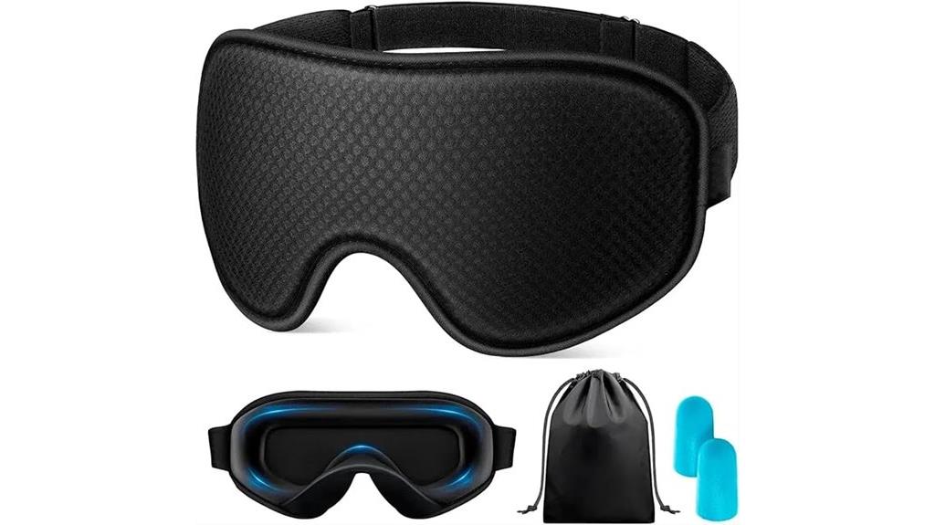 3d contour sleep mask
