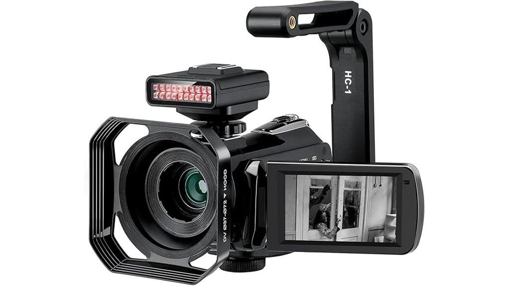 4k night vision camcorder