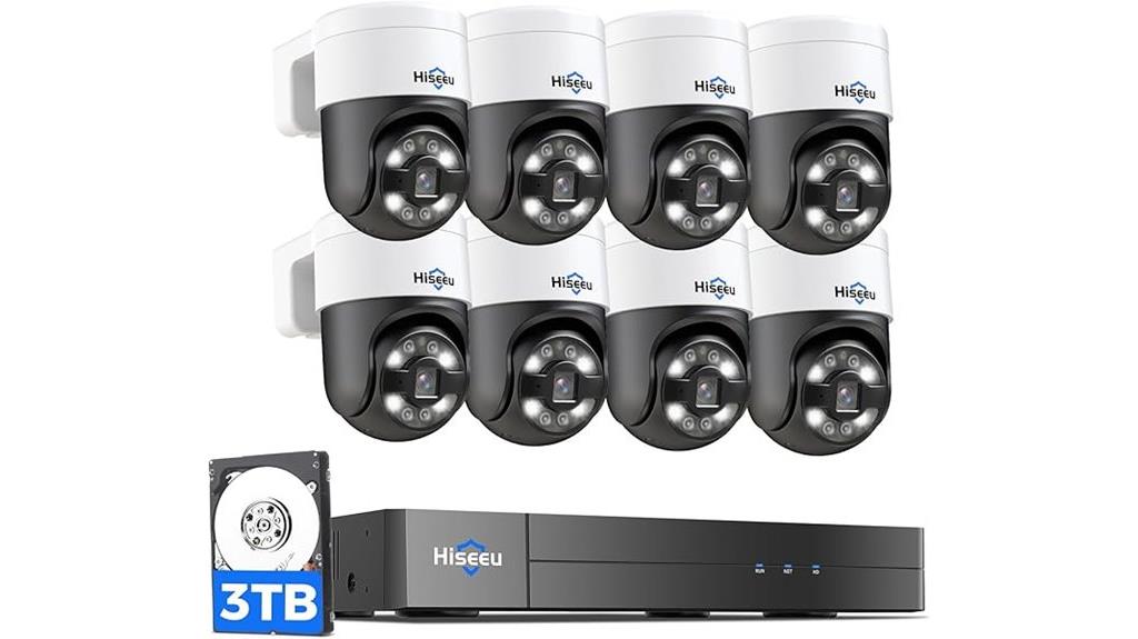 4k poe camera system