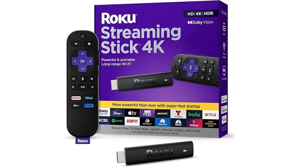 4k streaming stick remote