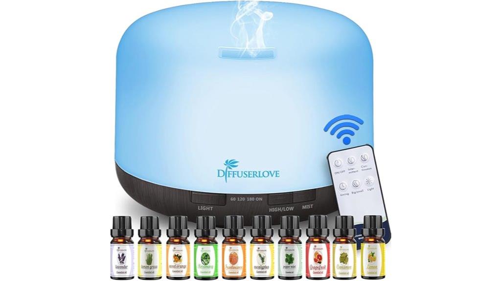 500ml essential oil diffuser