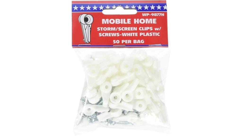 50 pack screen clip screws