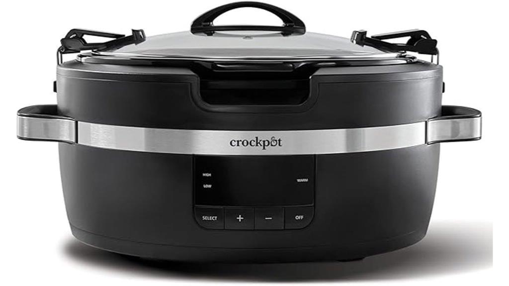 6 quart handle slow cooker
