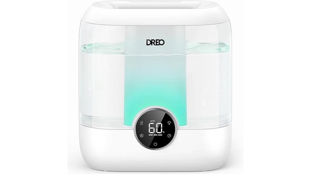 6l top fill bedroom humidifier