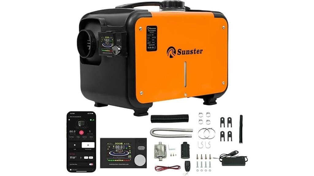 8kw diesel heater control