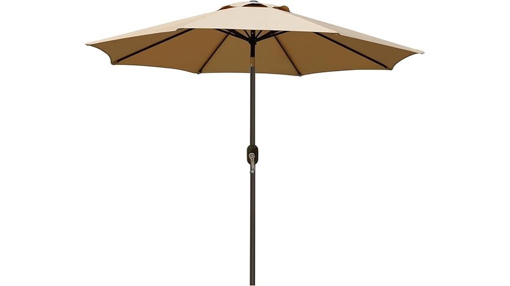 9 foot tilt patio umbrella
