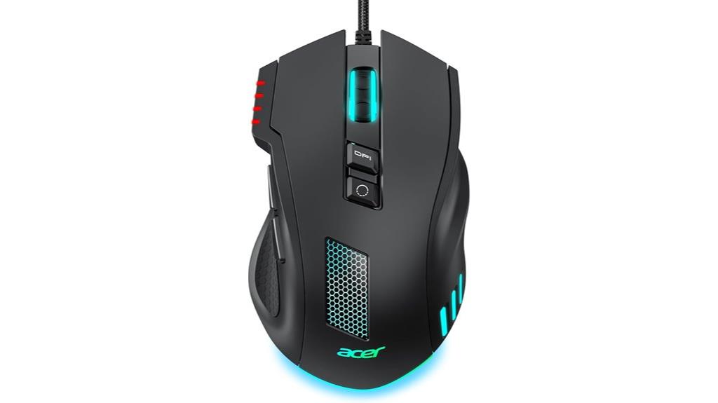 acer gaming mouse 12800 dpi