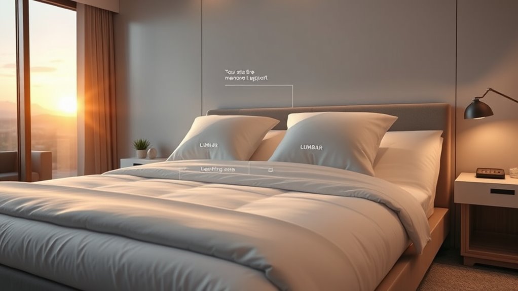 adjustable lumbar support features