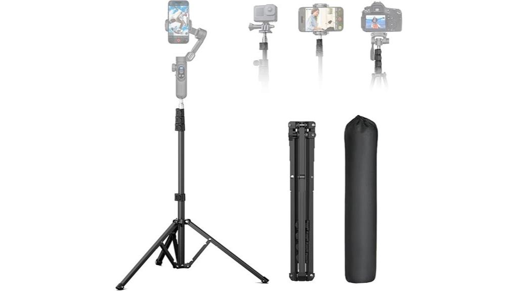 adjustable smartphone camera tripod
