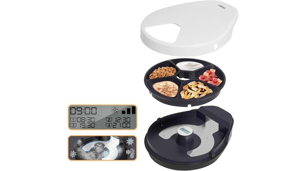 automatic cat food dispenser