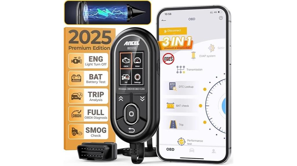 automatic engine diagnostic tool