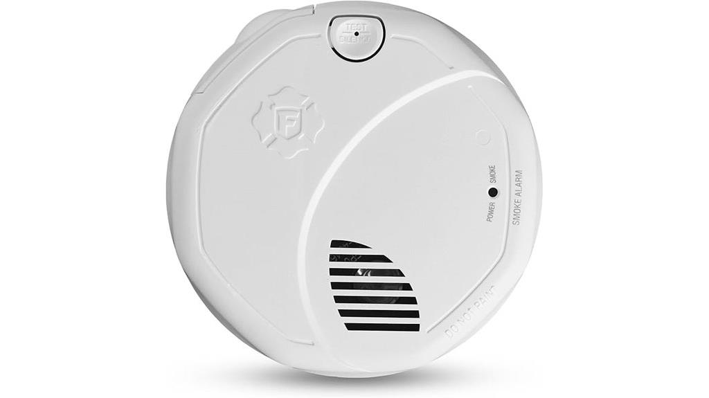 battery powered smoke alarm