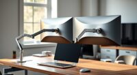 best dual monitor arm options