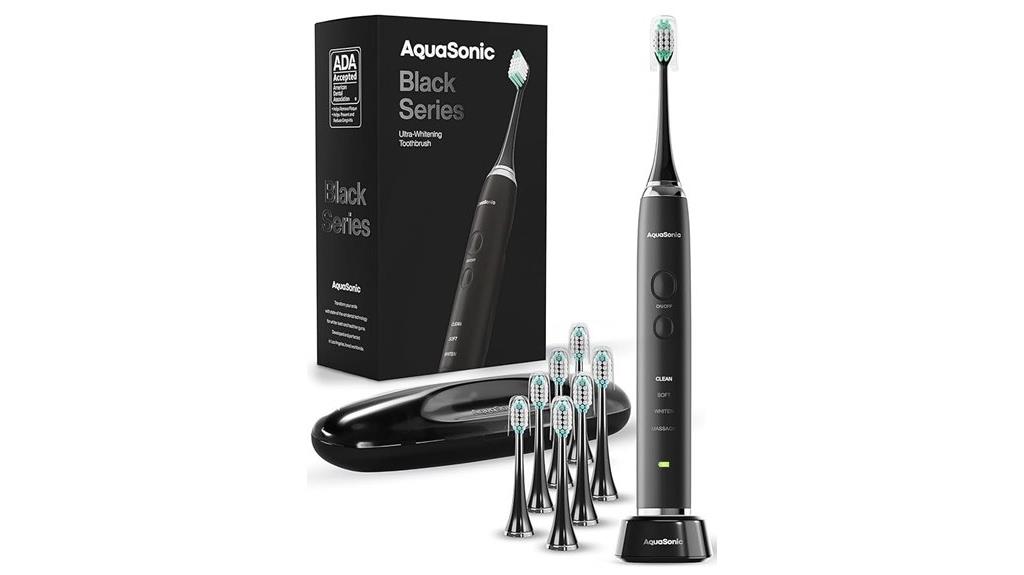 black series toothbrush set