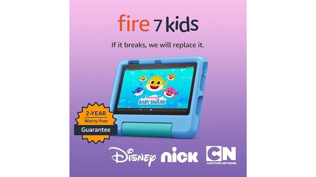 blue fire 7 kids tablet