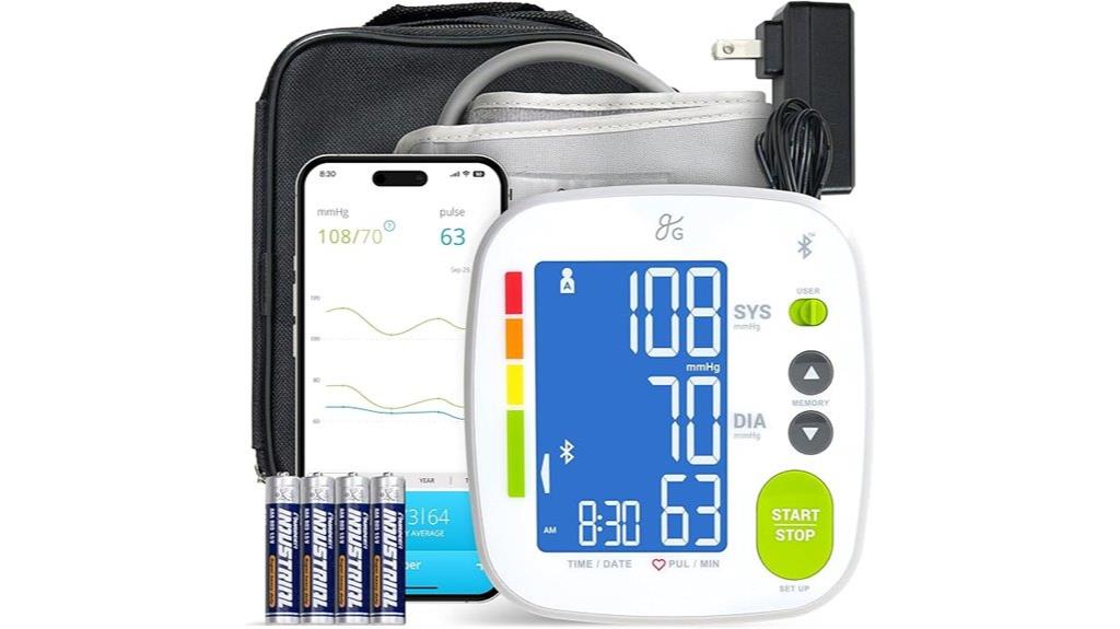 bluetooth blood pressure monitor