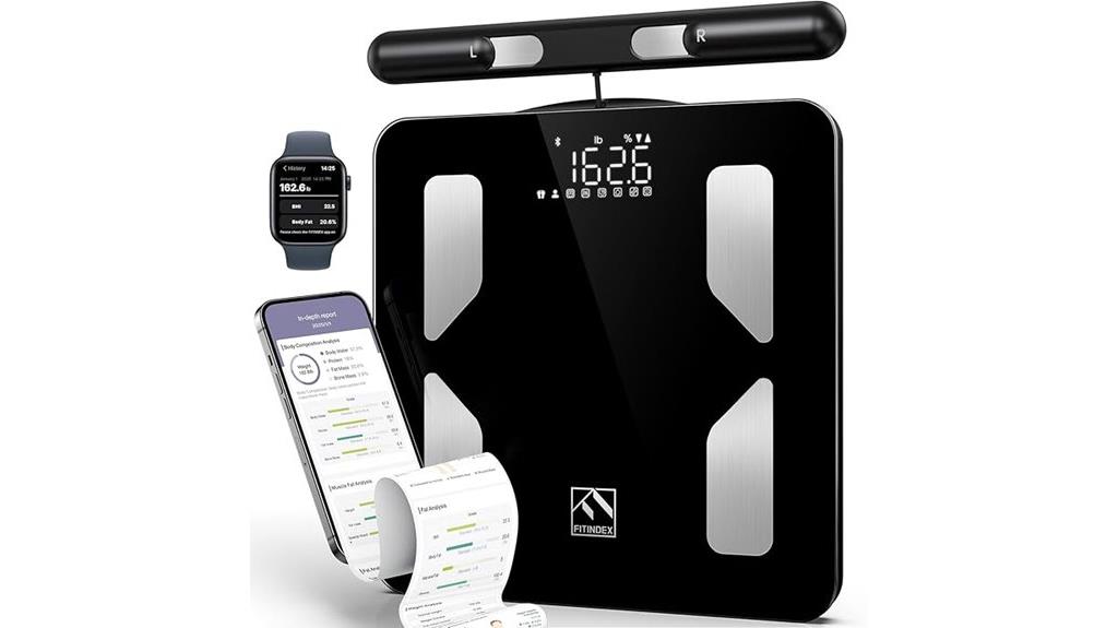 bluetooth enabled body scale