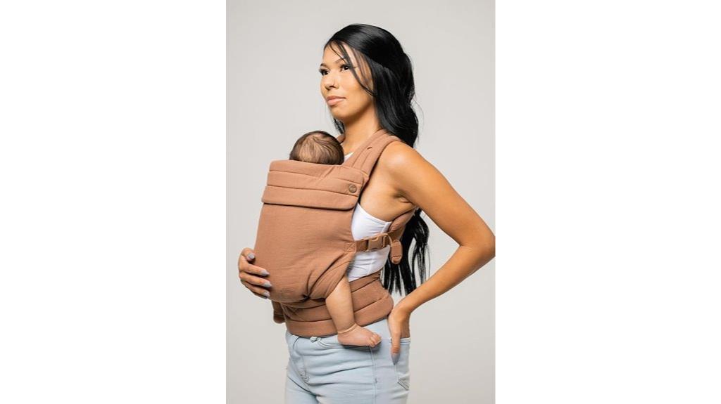 breathable ergonomic baby carrier