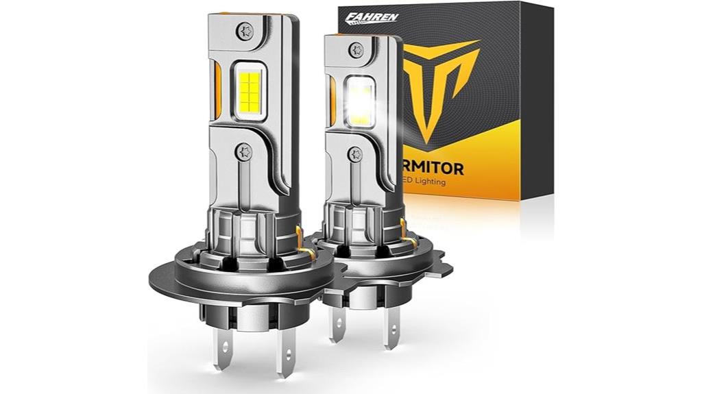 bright 60 000lm headlights pack