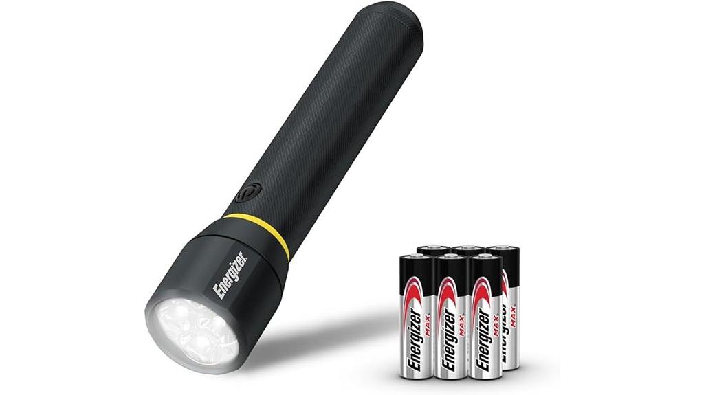 bright durable led flashlight