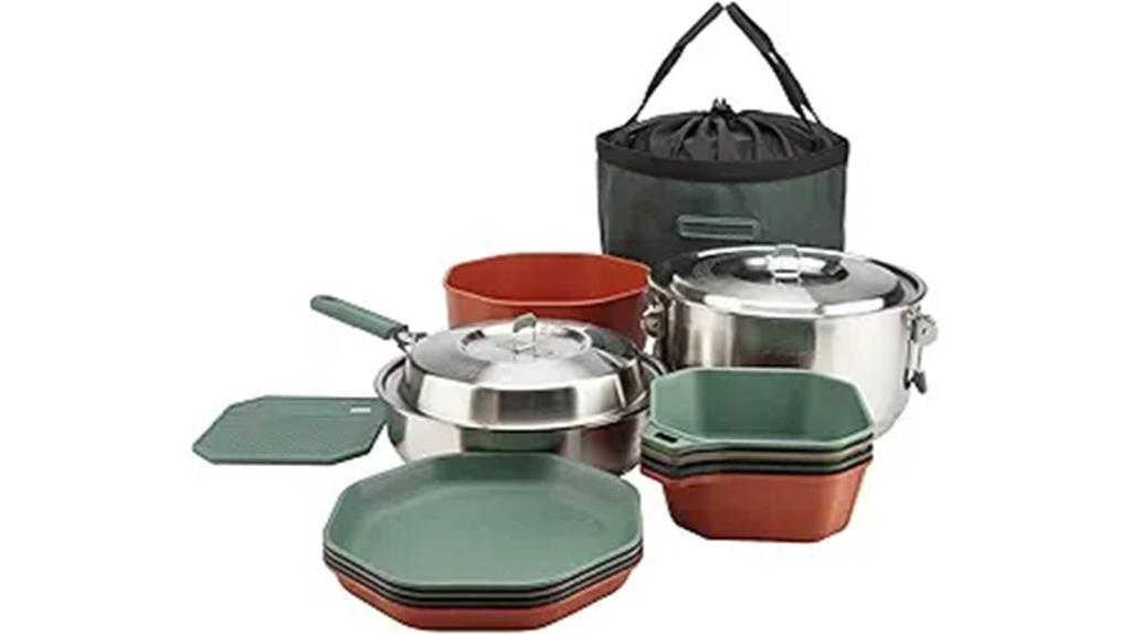 camping cookware utensil set