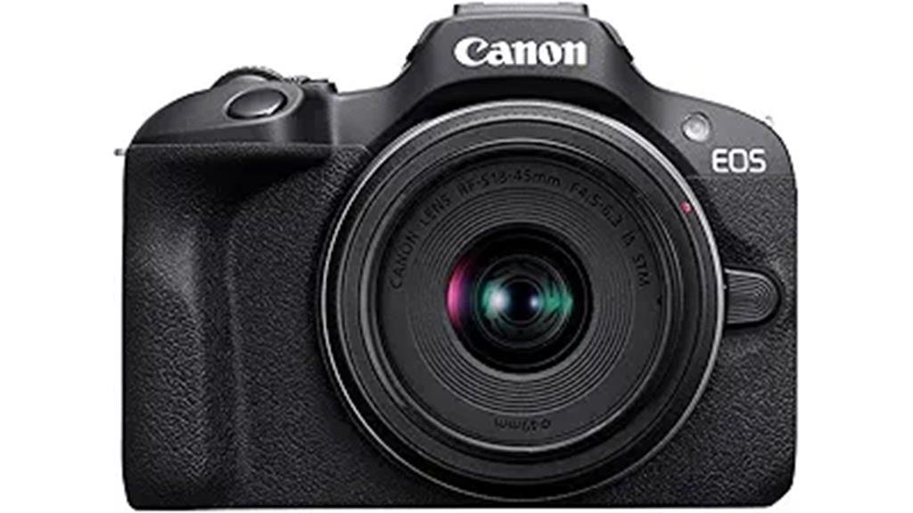 canon eos r100 black