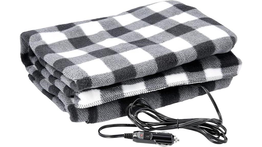 car 12v heated blanket