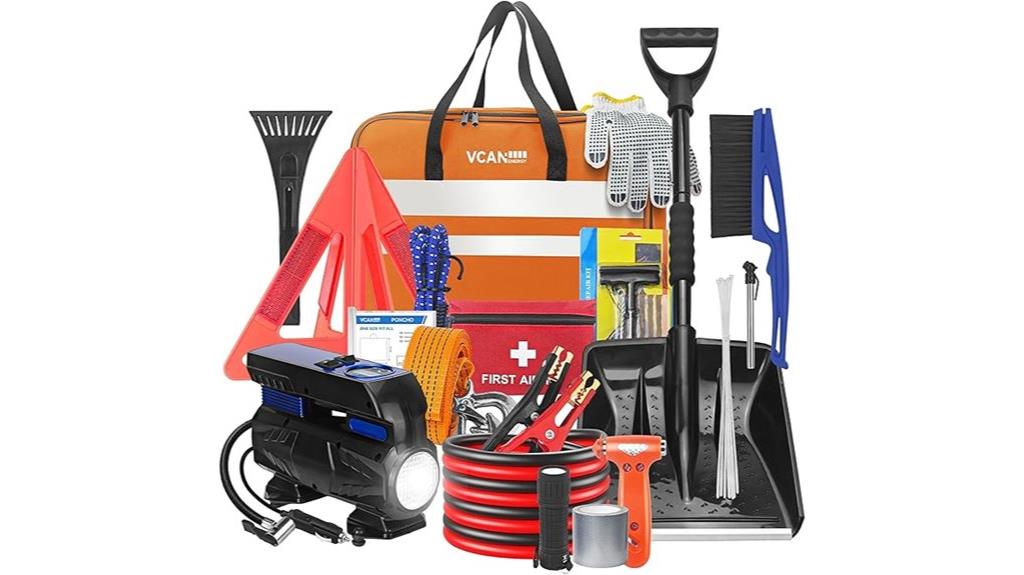 car emergency kit with compressor