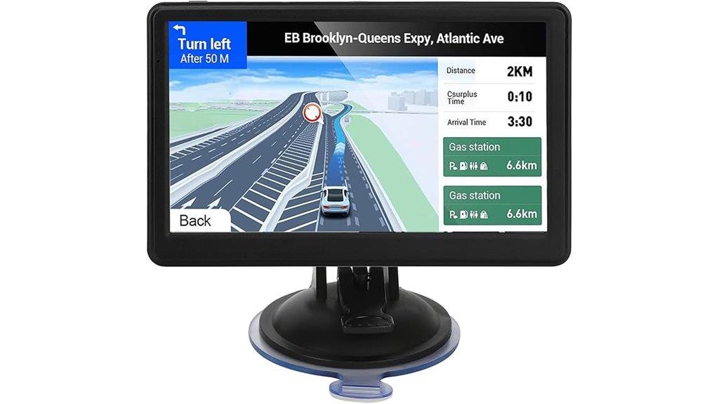 car truck gps with touchscreen